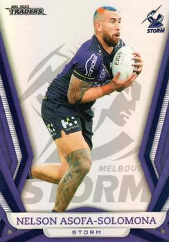 2023 NRL Traders Titanium - Pearl Special #PS062 Nelson Asofa-Solomona Front